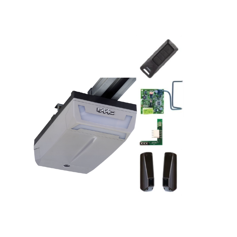FAAC Zestaw D1000  do bram garażowych 24V