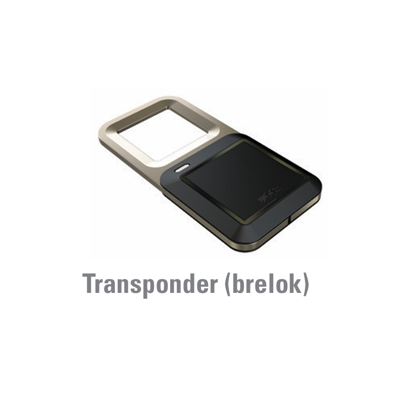 transponder (brelok) na metalowej zawieszce