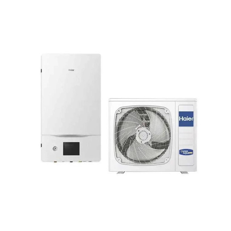 HAIER Pompa Ciepła SUPER AQUA Split CO+CWU o mocy 8,0 kW